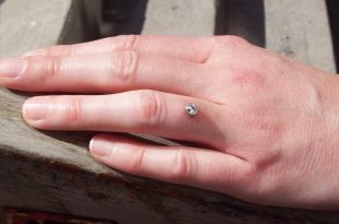finger piercing coppia